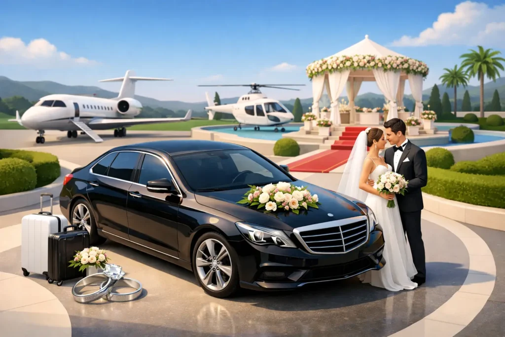 Luxury Wedding Transfer Service That Delivers