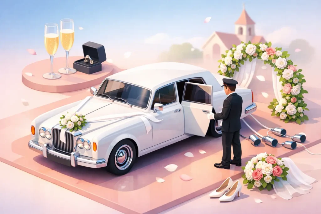 Wedding Car Hire with Chauffeur Done Right