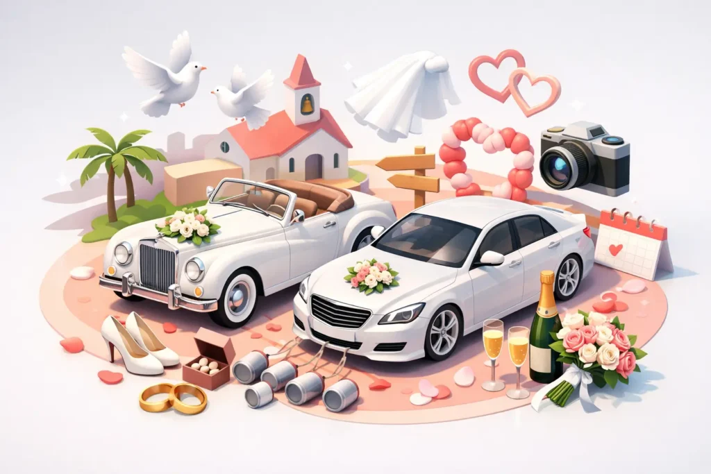 10 Top Wedding Car Hire Tips for a Polished Day