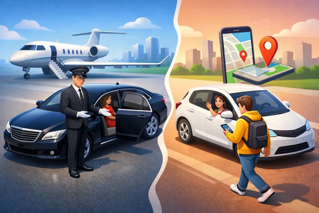 Chauffeur Service vs Rideshare for Your Trip