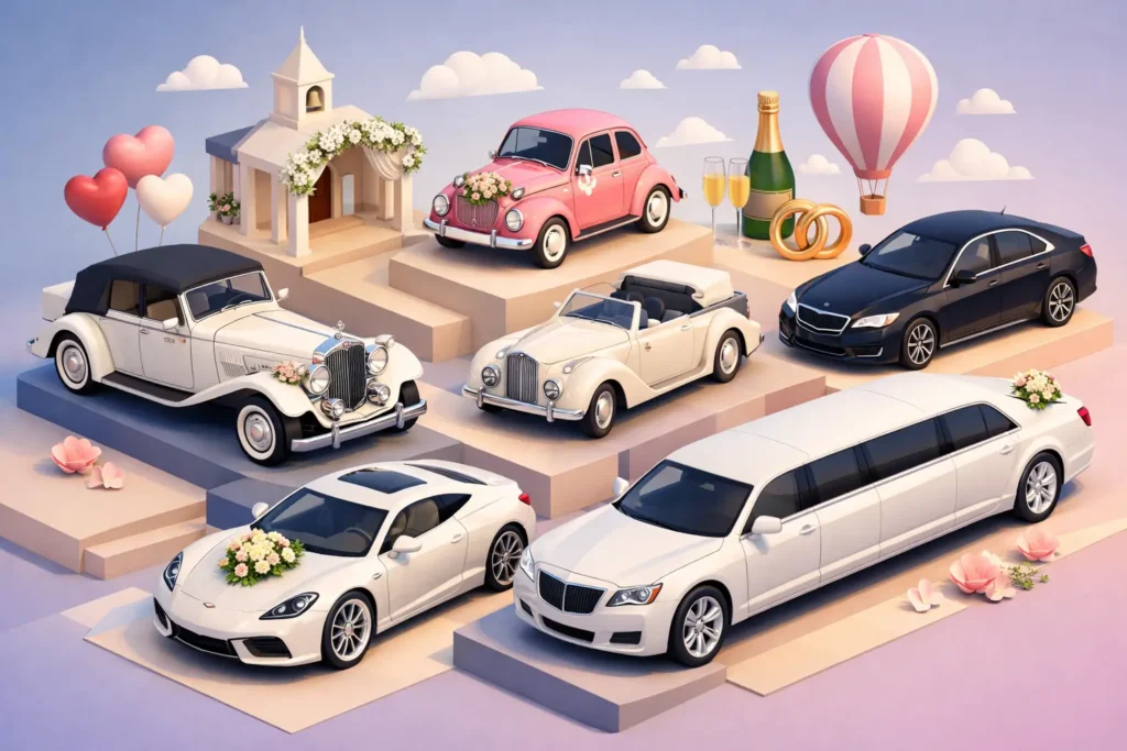 10 Best Wedding Car Styles for a Grand Arrival